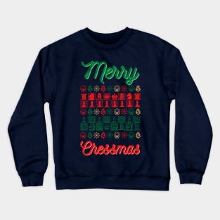 Merry Chessmas - Christmas Chess Crewneck Sweatshirt